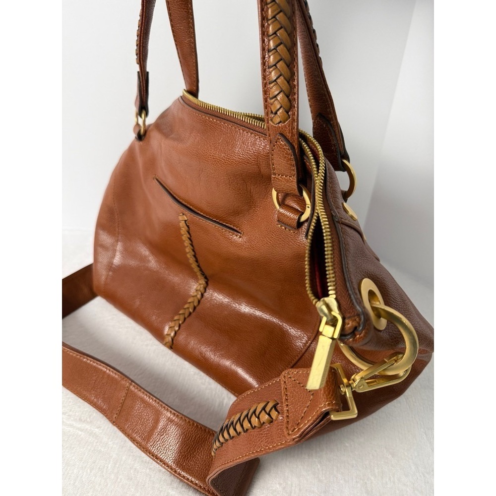 Hammitt Daniel medium, crossbody adjustable strap, Brown Pebble Leather - Picture 5 of 10